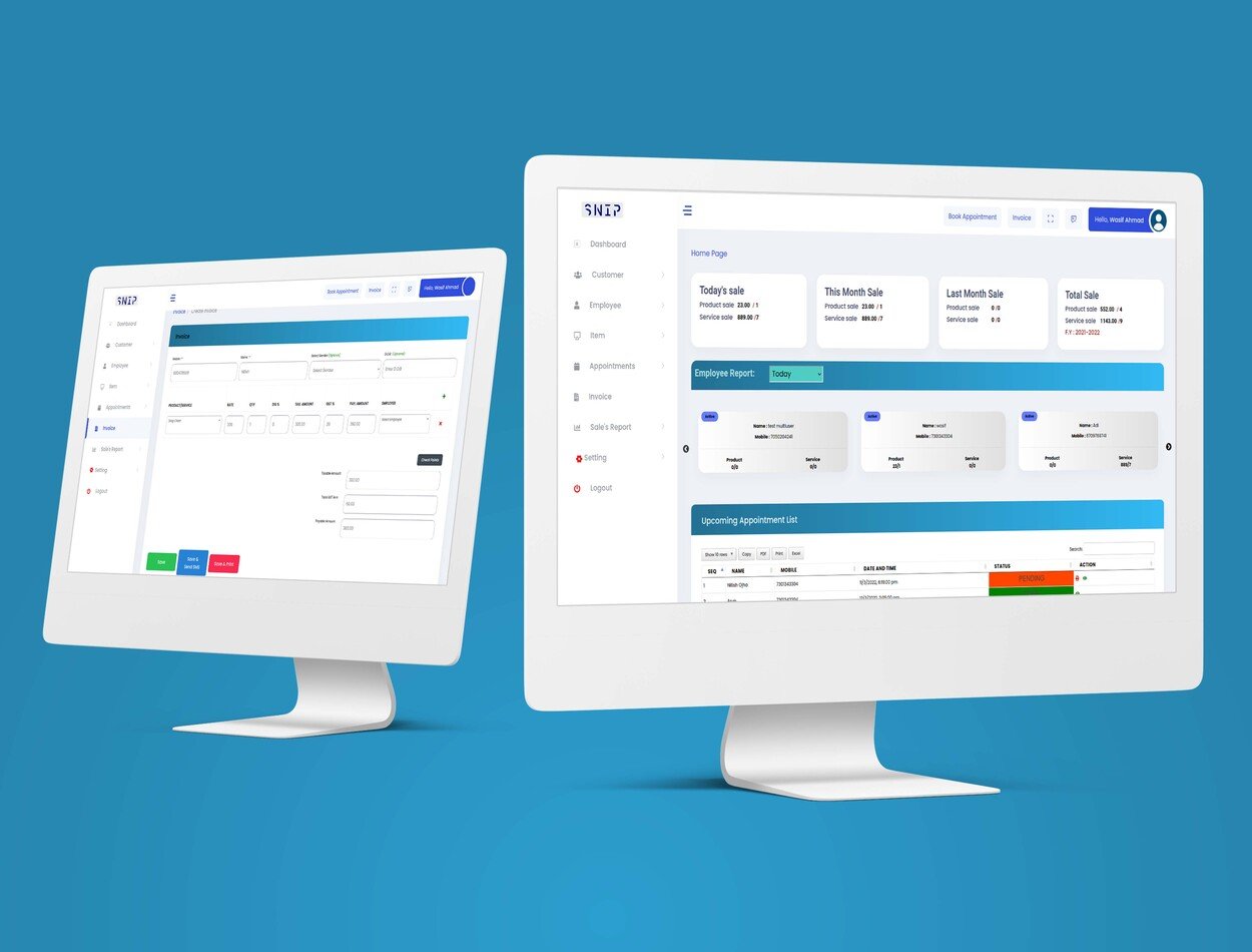 SNIP- Salon Management